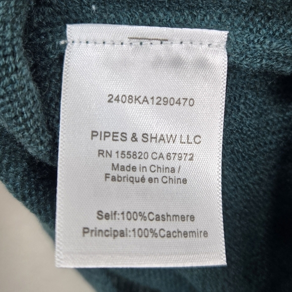 Veronica Beard Womens Sz M Jerrel All Cashmere Pull Over Tank  Pine Sleeveless - Picture 8 of 9